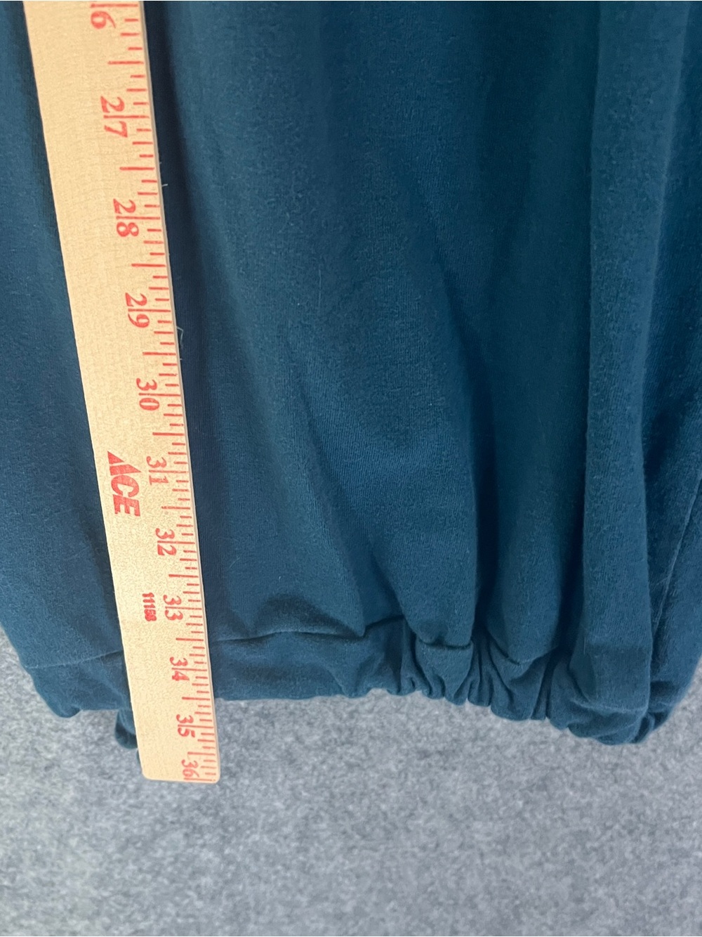 AURORA WEAR Dark Teal Harem Yoga Pants Cotton Lycra Festival Lounge Medium - Picture 11 of 12